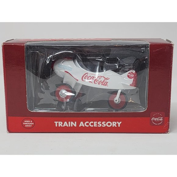 K-Line Coca Cola Brand Pedal Plane Train Accessory Bi Plane Coke Toy - Picture 13 of 13